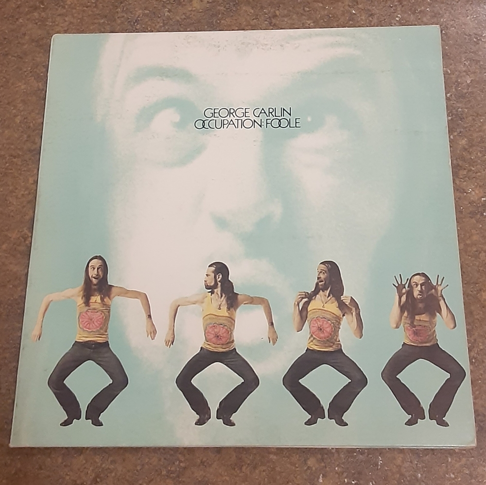 Vintage 1973 George Carlin "Occupation: Foole" Original Pressing Gatefold Vinyl